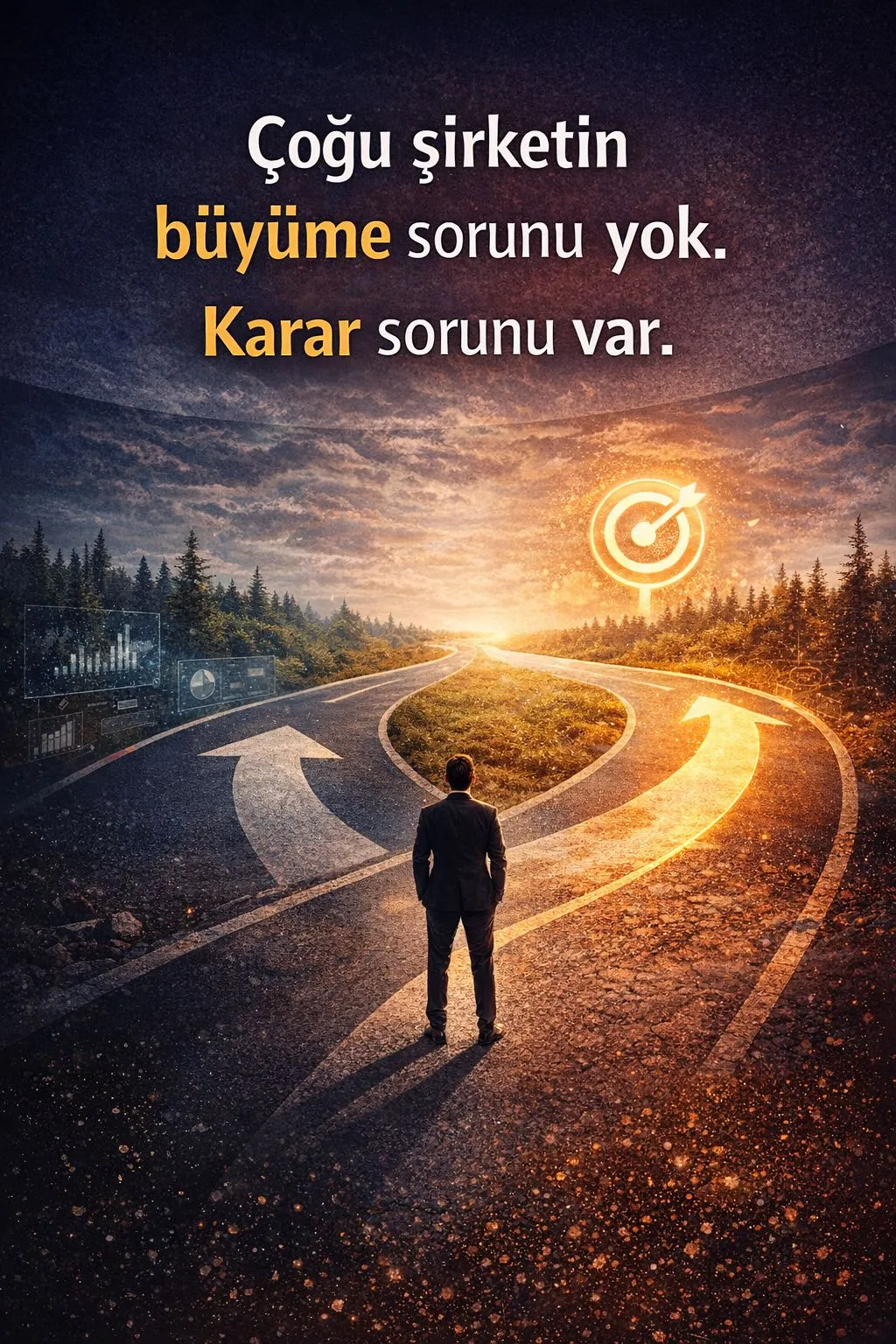 Çoğu şirketin büyüme sorunu yok.  Karar sorunu var.